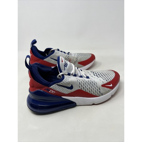 Nike Air Max 270 USA Mens Size 8 Running Shoes Sneakers Red White Blue Olympic main image 11
